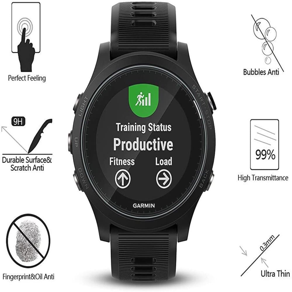 40mm Tempered Glass Screen Protector for Garmin Forerunner 935