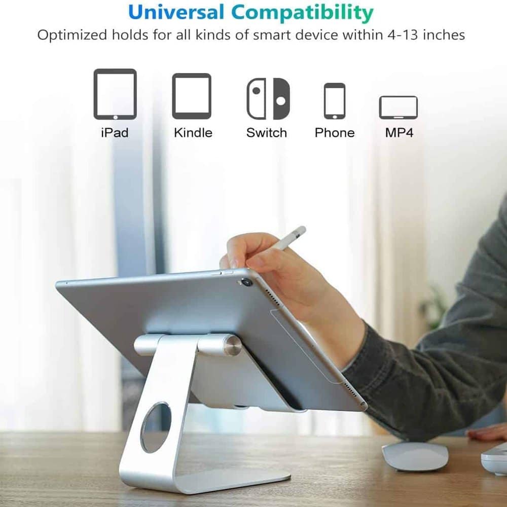 Universal 270-Degree Adjustable Phone iPad Tablet Dock Stand