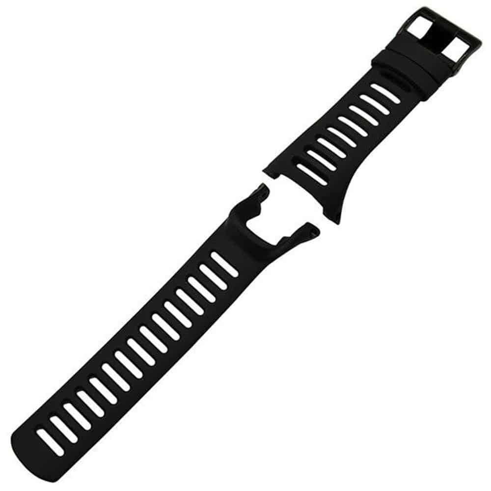 24mm Silicone Strap for Suunto Ambit 1/ Suunto Ambit 2- Black