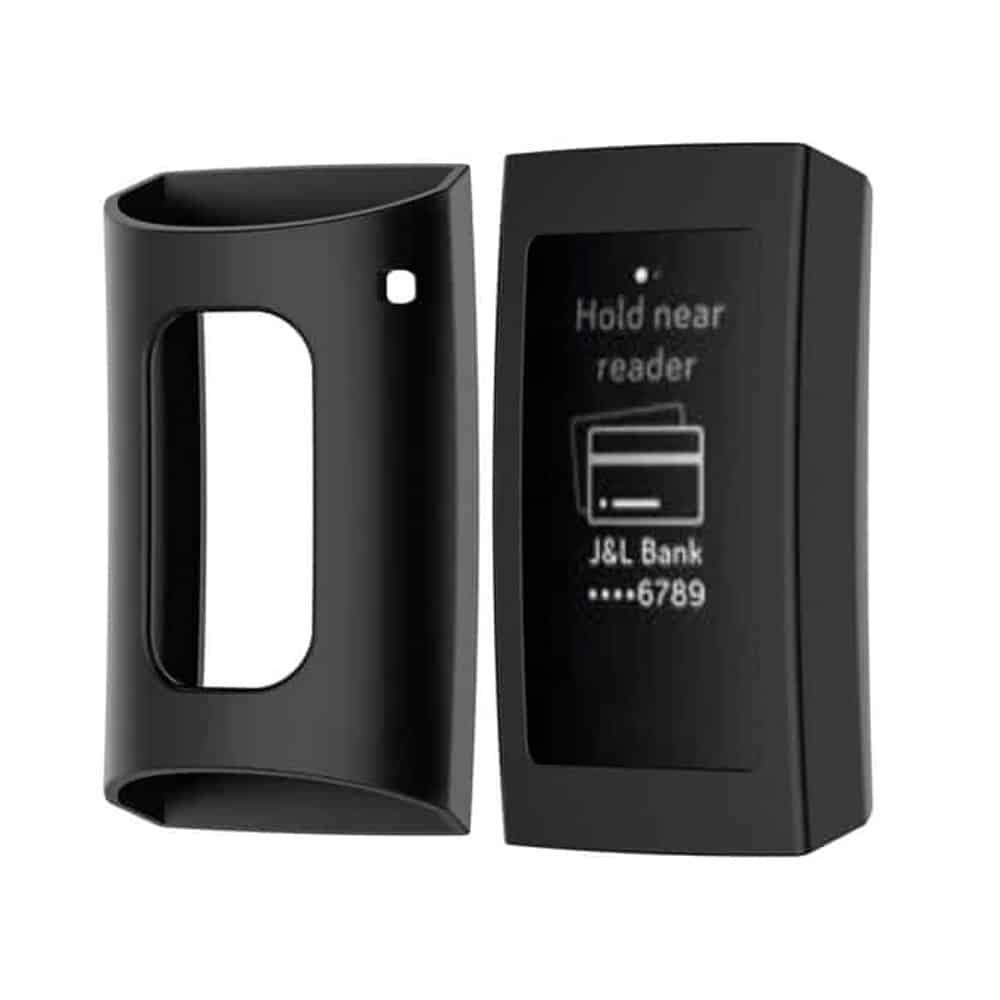 Silicone Protector Case for Fitbit Charge 3/ Charge 4 -Black