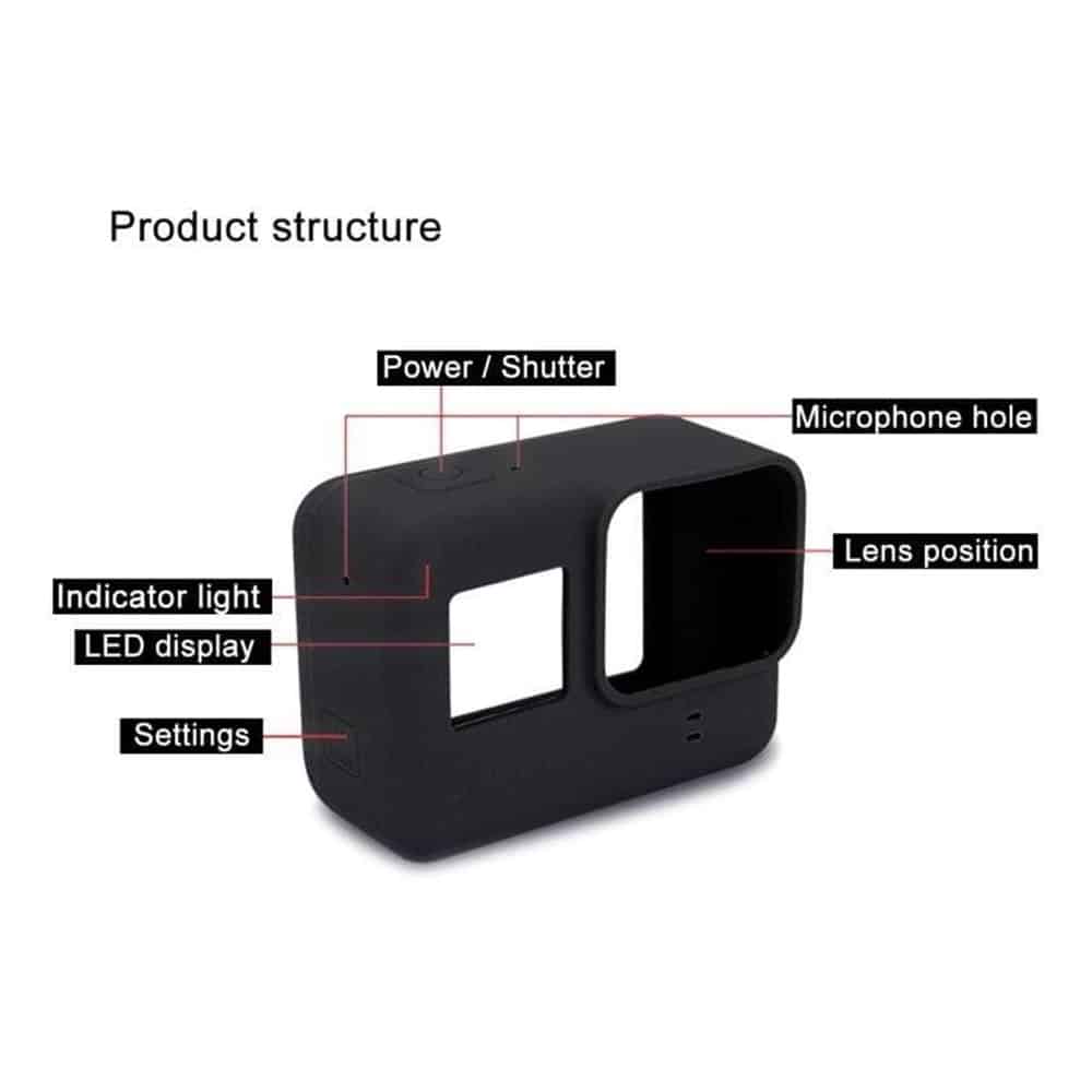 Action Mounts Shockproof Protective Cover for GoPro Hero 5/ Hero 6/ Hero 7