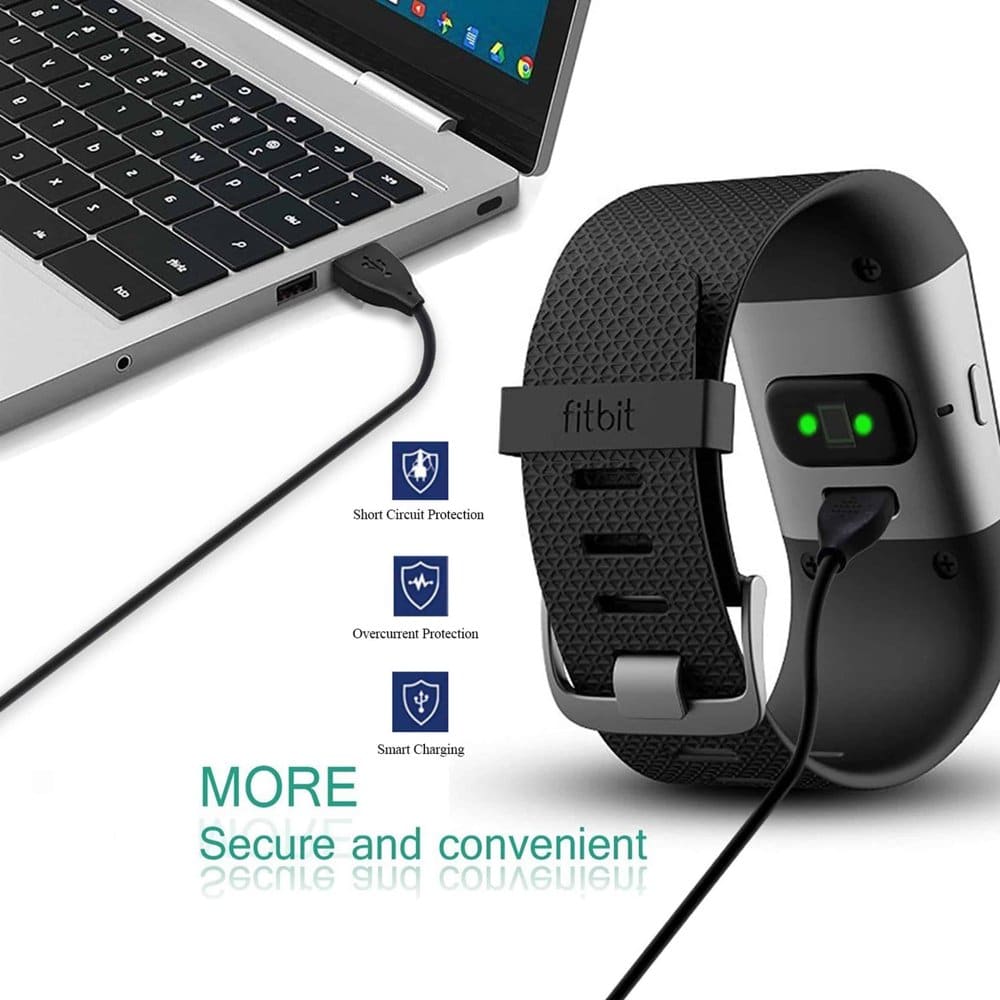 Replacement Fast USB Charger Cable for Fitbit Surge