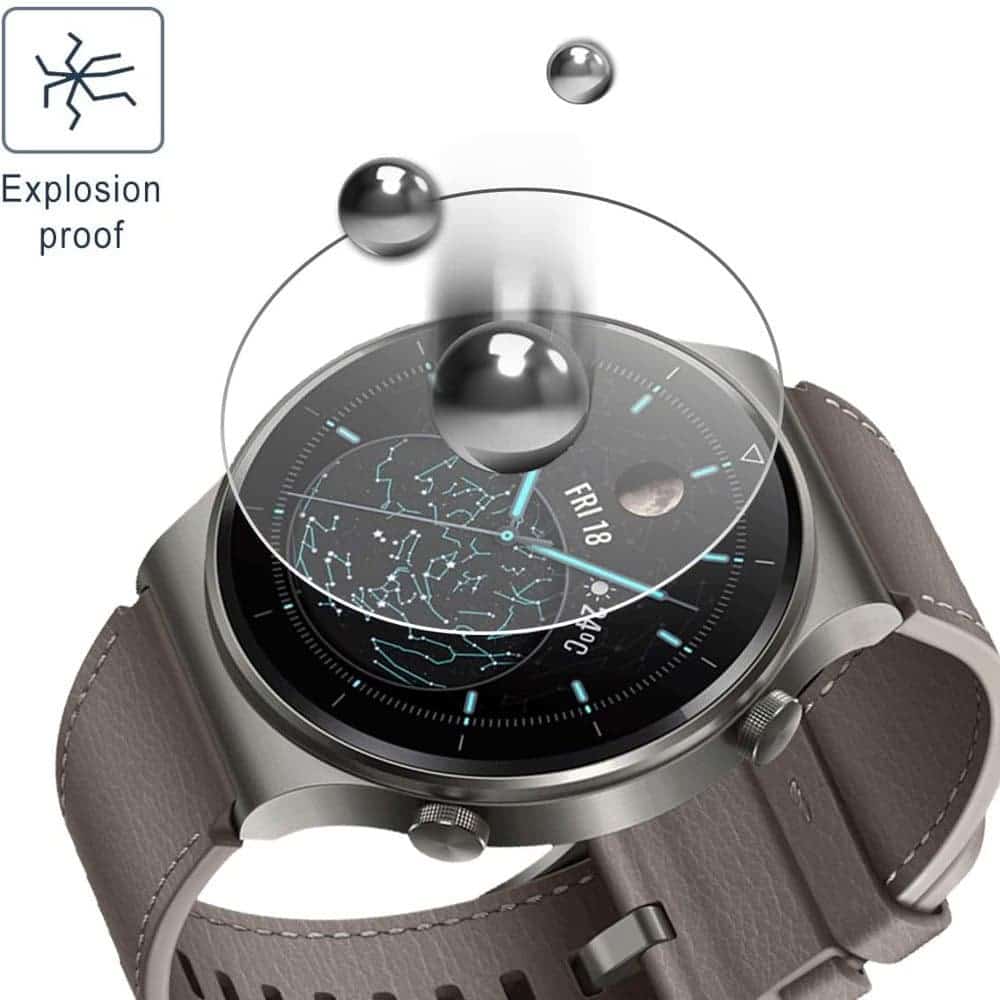 42mm Clear Glass Screen Protector for Garmin Forerunner 225 x3 Combo