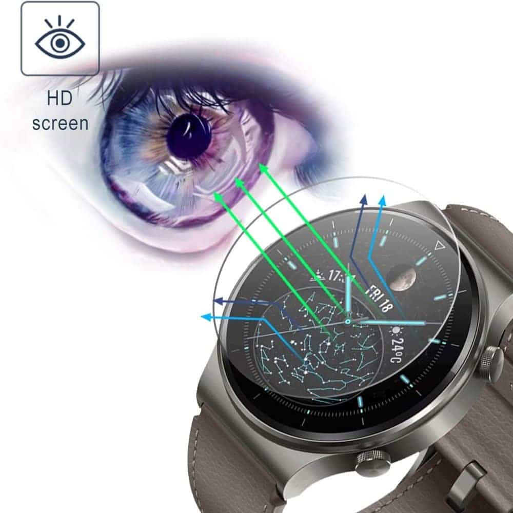42mm Clear Glass Screen Protector for Garmin Forerunner 225 x3 Combo