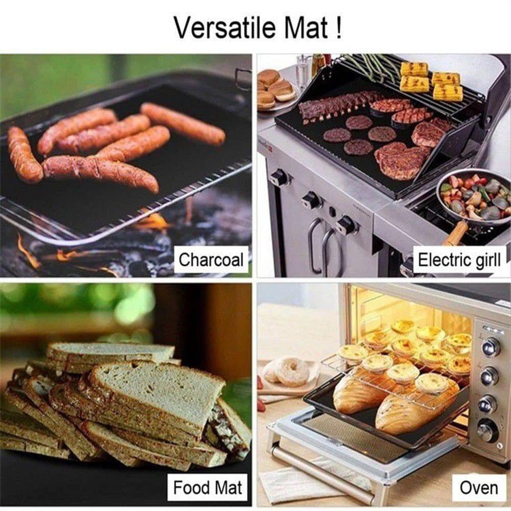 BBQ Braai, Baking, Pizza non stick Mat 1PC
