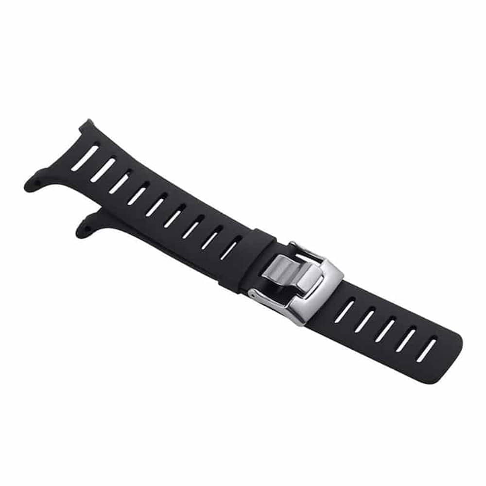 34mm Silicone Strap for Suunto T1/T1C/T3/T3C/T3D/T4C/T4D- Black