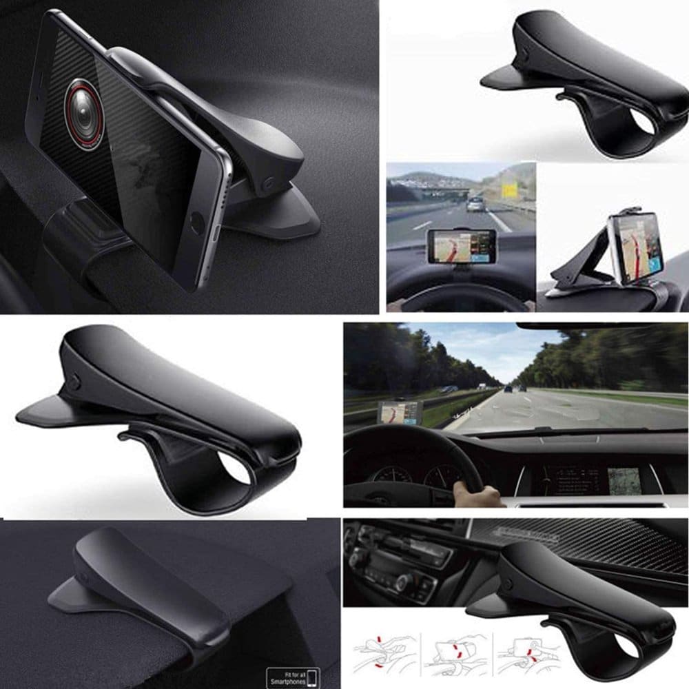 Car Dashboard Clip Handsfree Universal Phone Holder Mount
