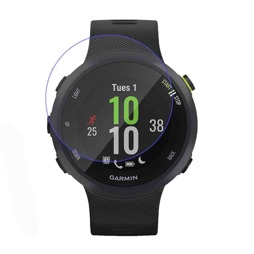 35mm Glass Screen Protector for Garmin Forerunner 45S x2 Combo