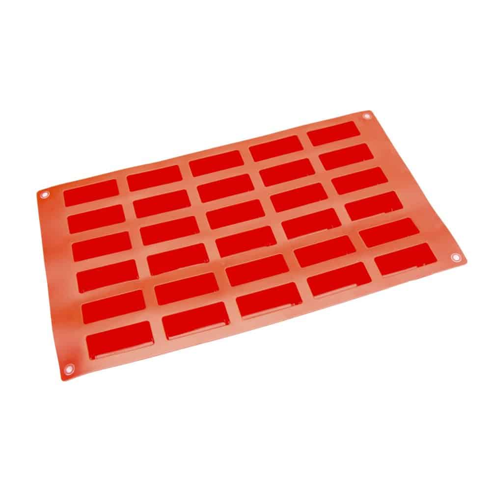 Non-Stick French Pastry 30 Mini Buche Silicone Baking Mould