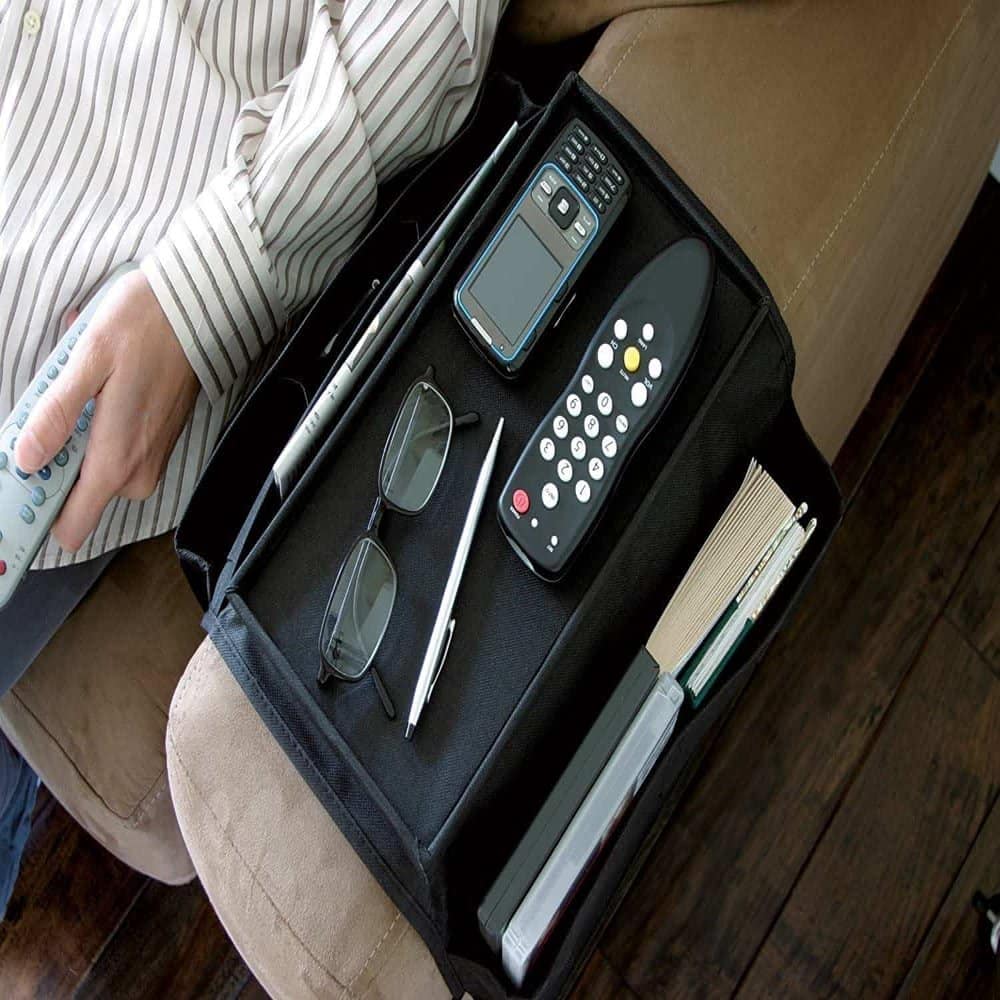 Couch Arm Rest Organizer- DSTV, Gaming, Remotes