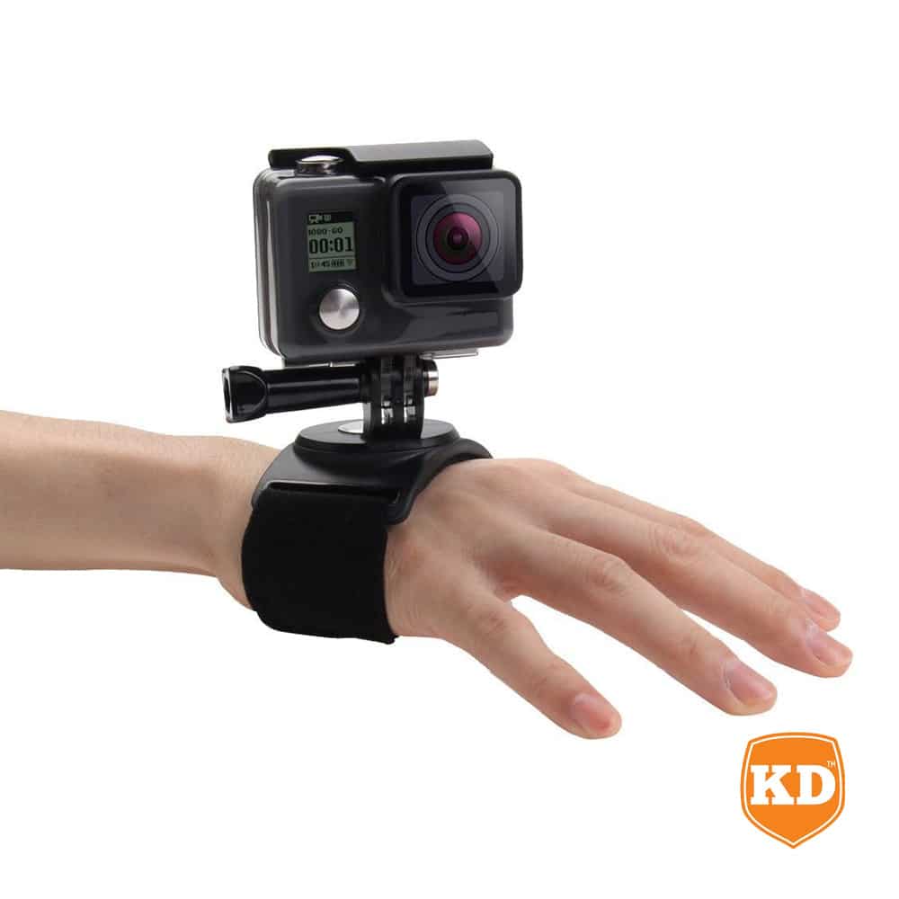 Action Mounts 360-Degree Arm/Wrist/Leg Film Strap for GoPro Hero 7/