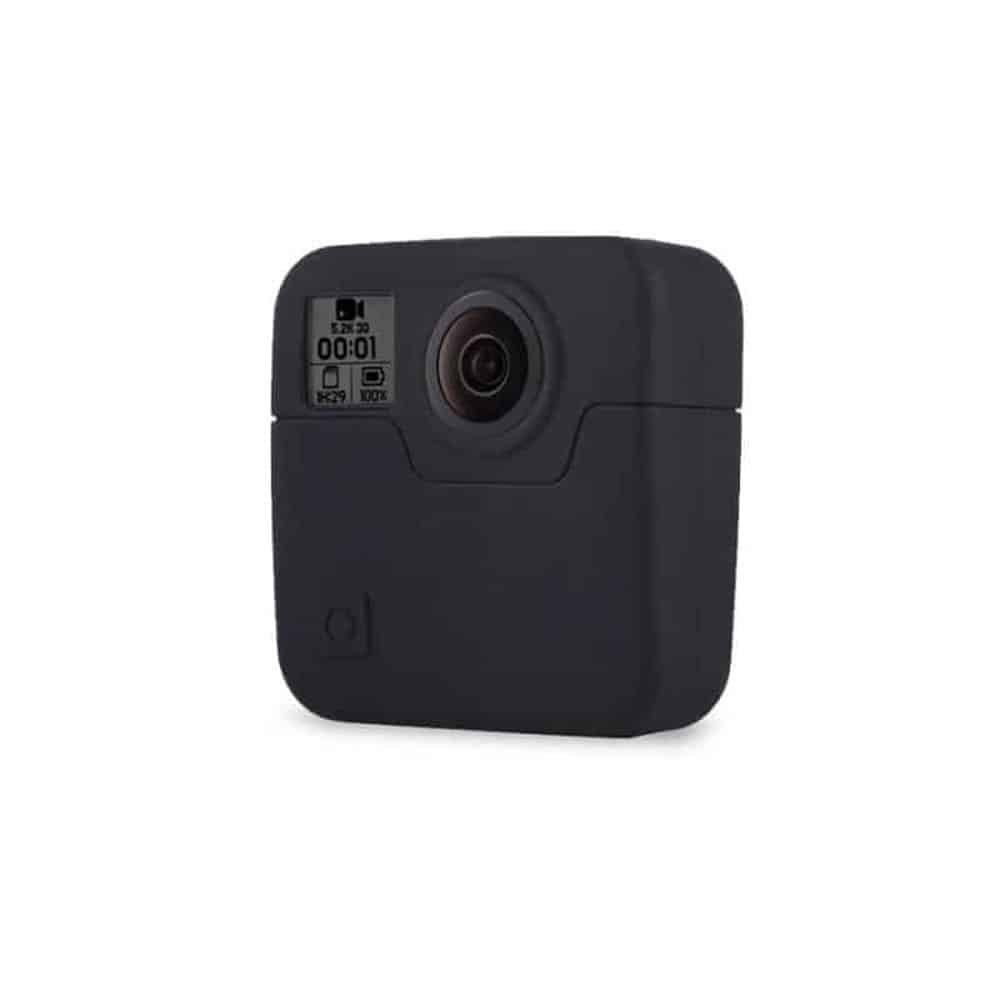 Action Mounts GoPro Fusion Silicone Protective Case Bumper Cover - Black