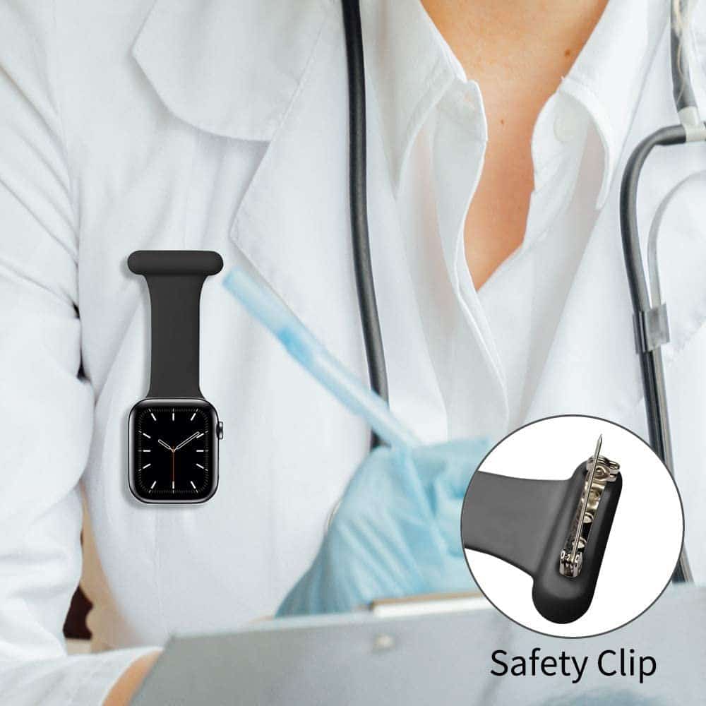 Doctor/Medic/Nurse Silicone Watch Holder/Fob for 38/40/41mm Apple Watch