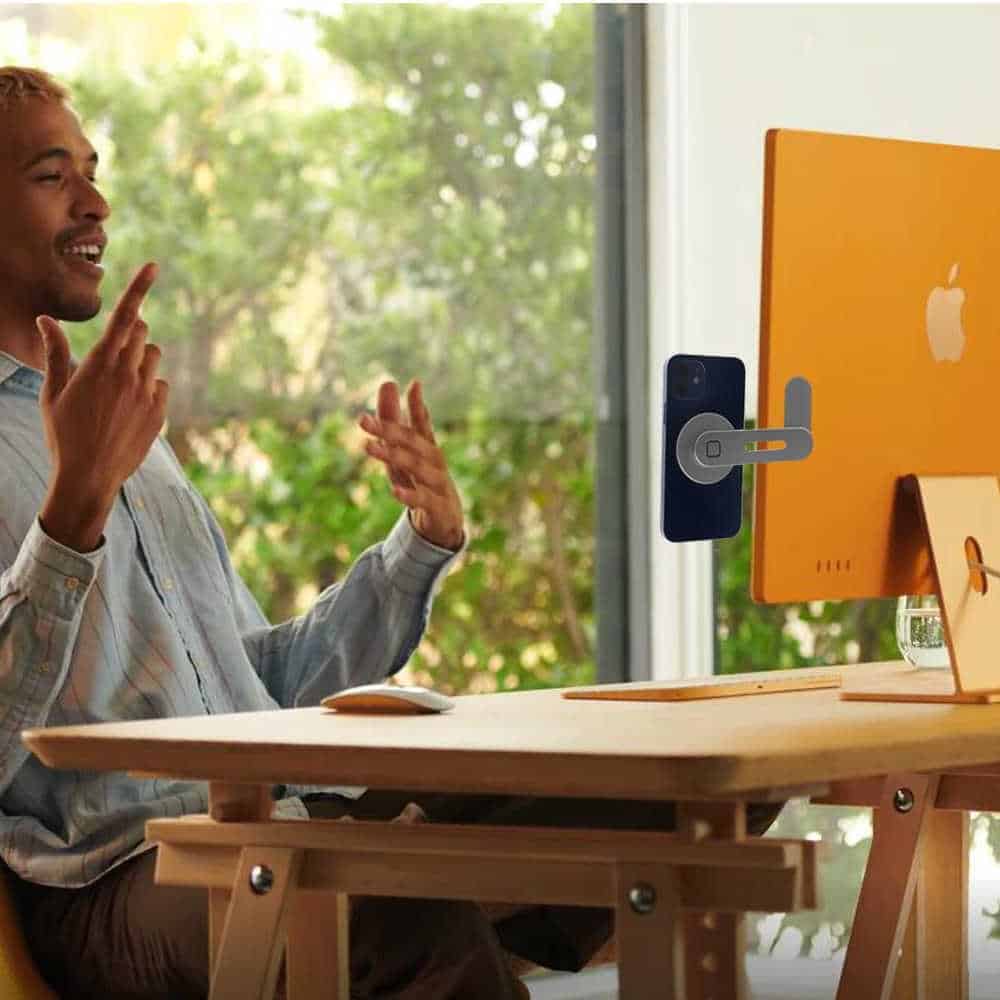 MagSafe Foldable Magnetic Holder Stand for Laptop/ iPhone 12