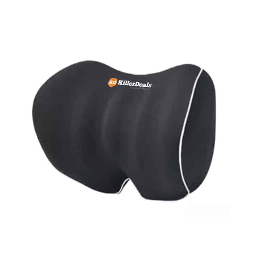 Car Travel Memory Foam Neck / Lower Back Support Cushions