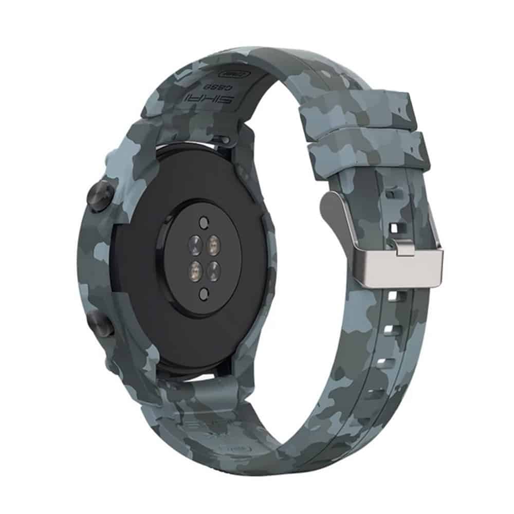 Silicone Strap + Protective Case for Huawei GT2 - Camo