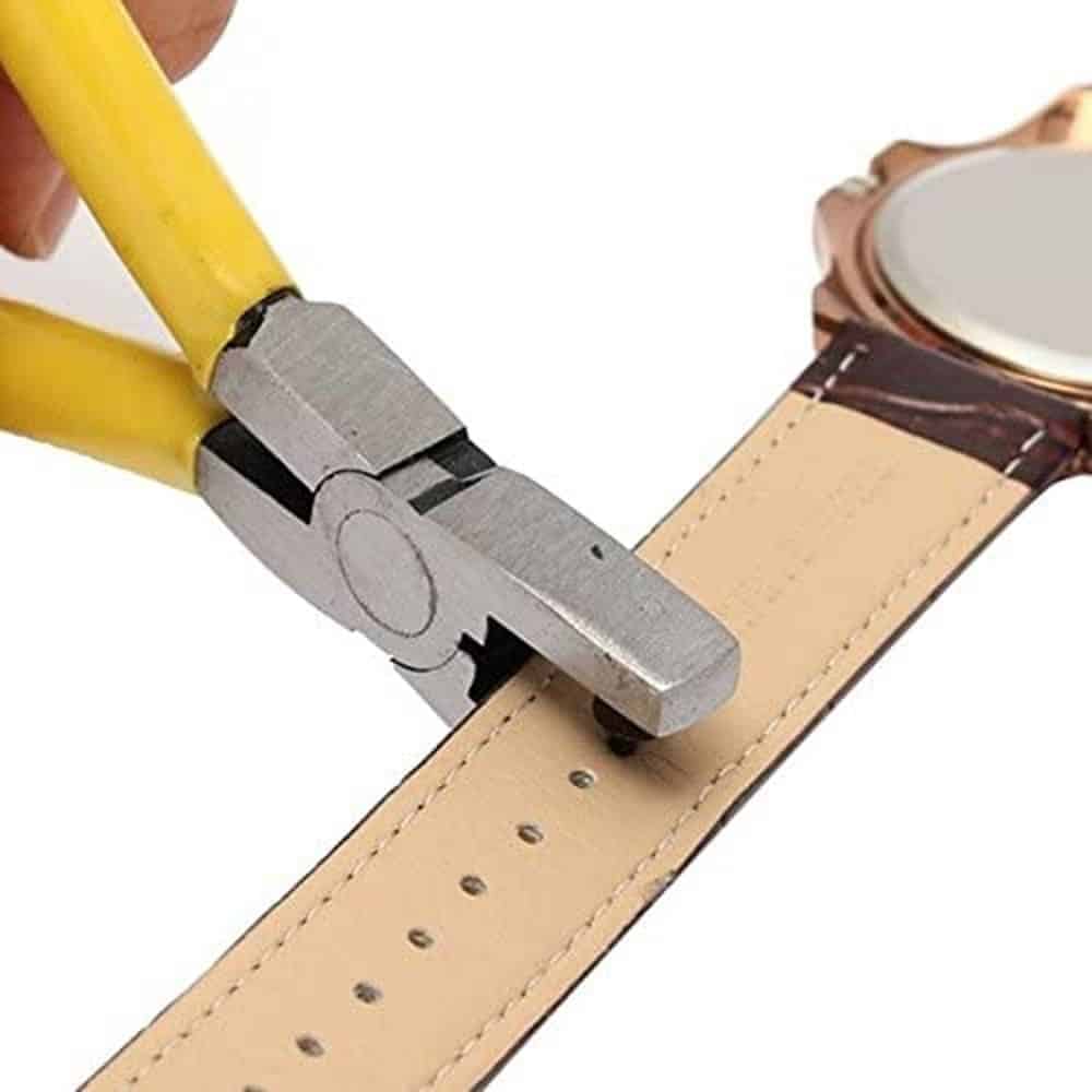 Leather Belt/ Shoes Steel Blade 2mm Hole Punch Plier Tool