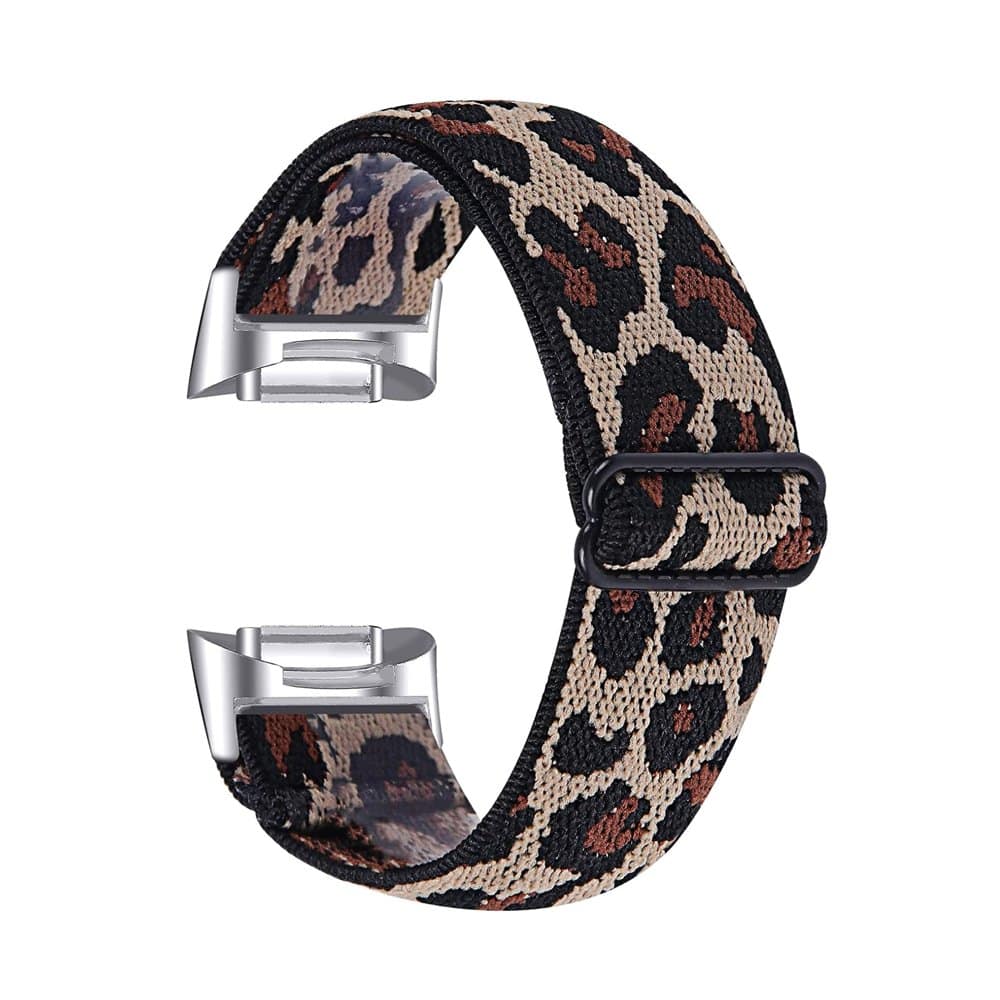 Nylon Band for Fitbit Charge 5 - Leopard