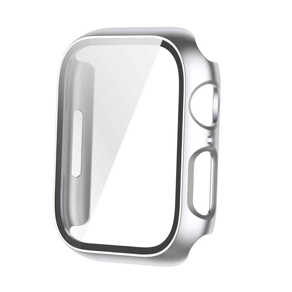 Protective frame case for Apple iWatch 7 (45mm) - Silver