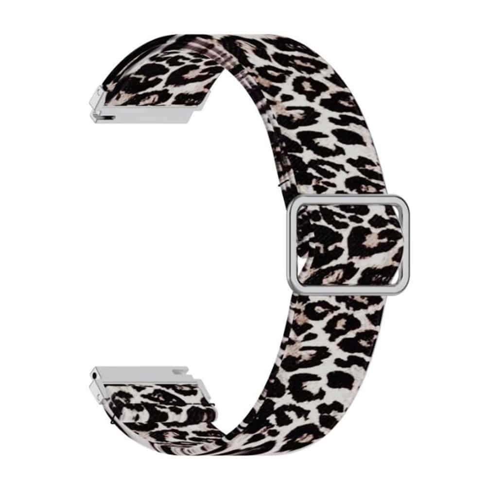 20mm Nylon Band for Galaxy watch 3/Active/2/ Gear s2/Sport - Leopard