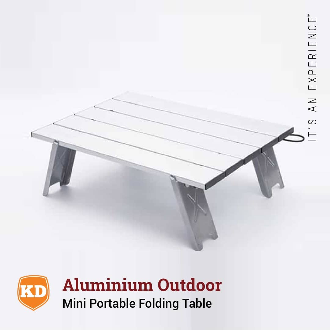 Aluminium Camping/Outdoor/Beach/Picnic/Game Mini Portable Folding Table