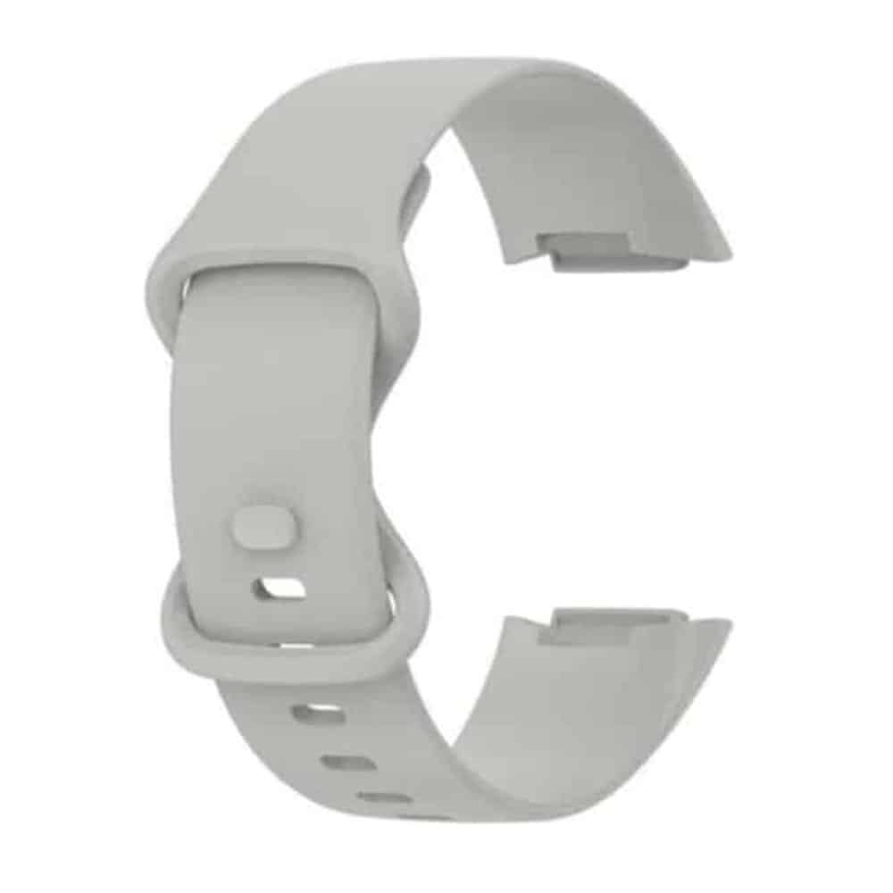 Fitbit Charge 5 Replacement Silicone Strap (S/M)- Grey