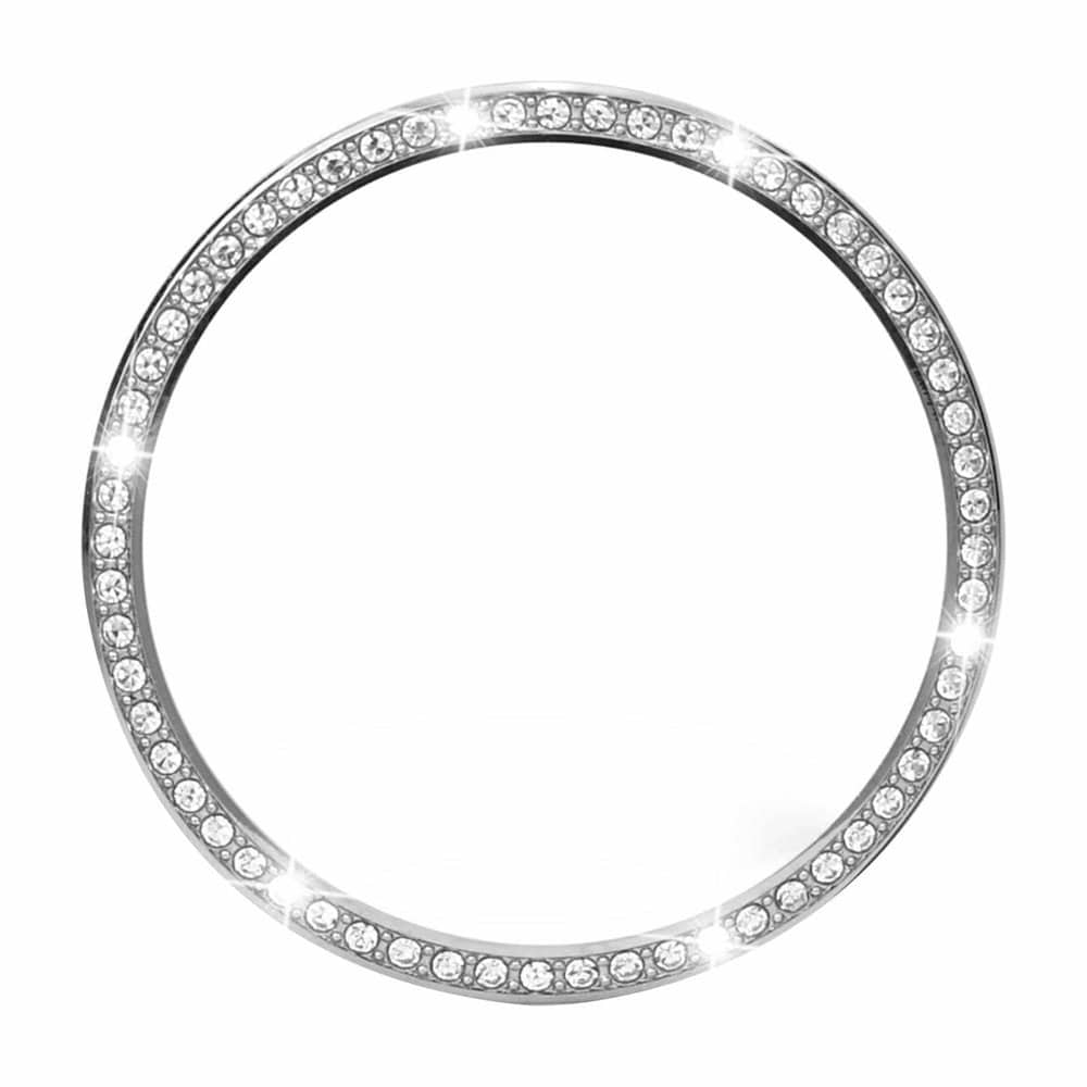 Crystal Bezel Ring for Samsung watch 46mm - Silver