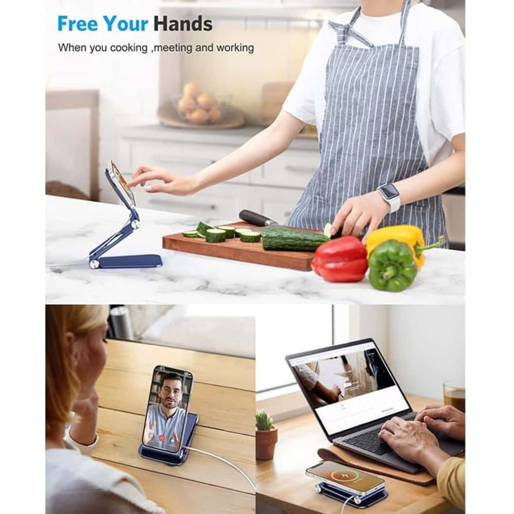 MagSafe Compatible Foldable Phone Stand Holder for iPhone