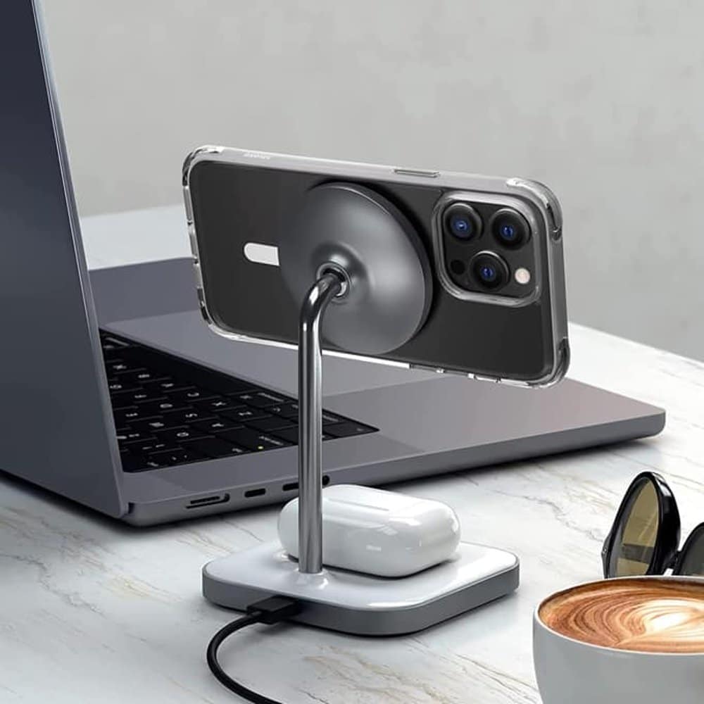 Clear Black MagSafe Magnetic Case Back Cover for iPhone 14 Pro