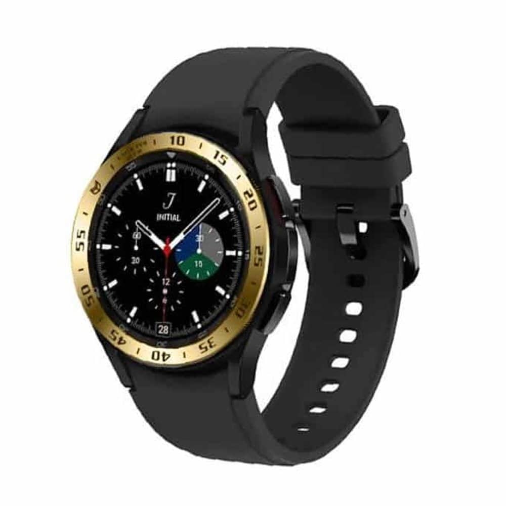 Stainless Steel Bezel for 44mm Samsung Galaxy Watch 4- Gold