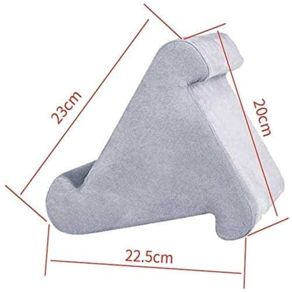 Multi-Angle Soft Microfibre Pillow Lap Stand Tablet Holder