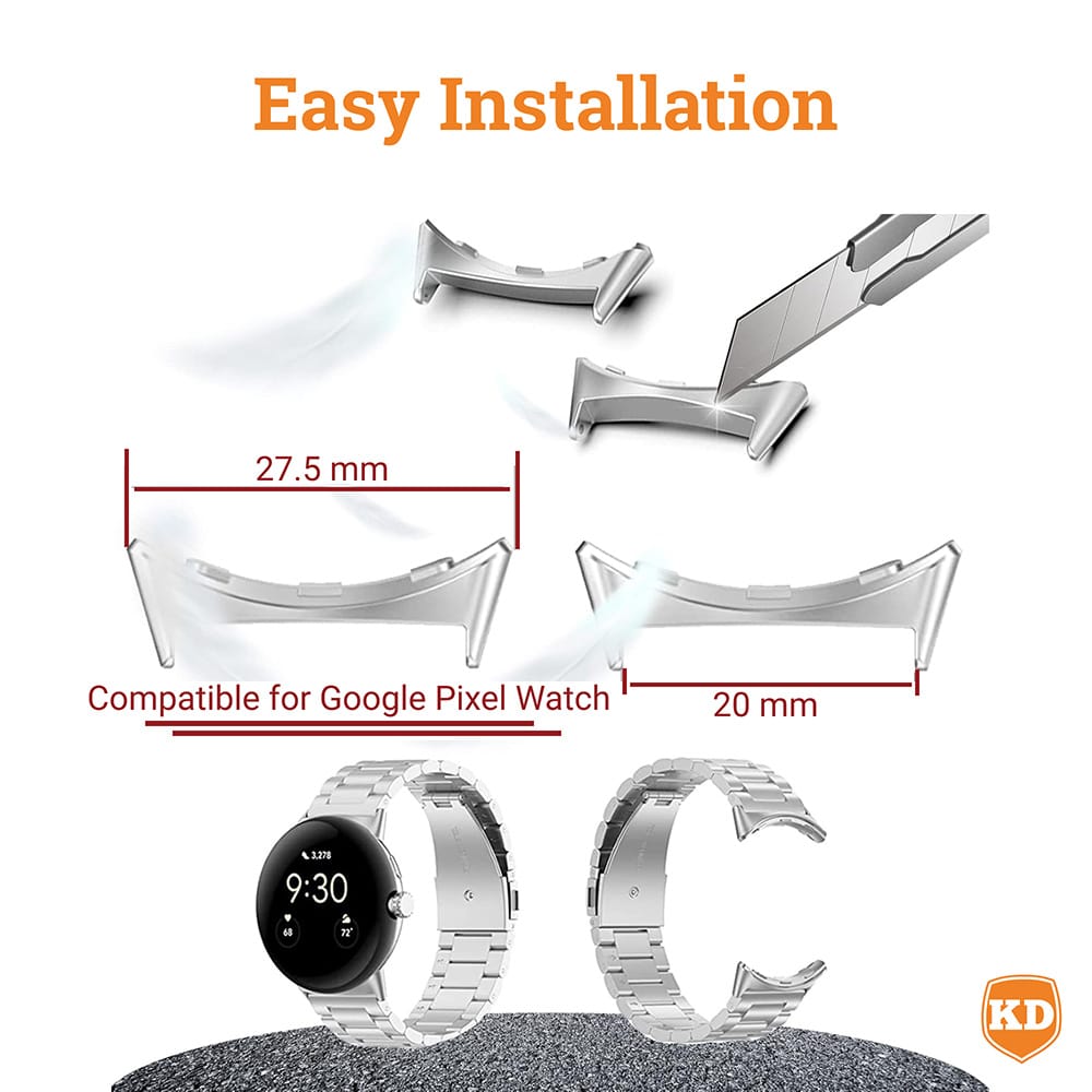 Connector for Google Pixel Watch 2 - Silver