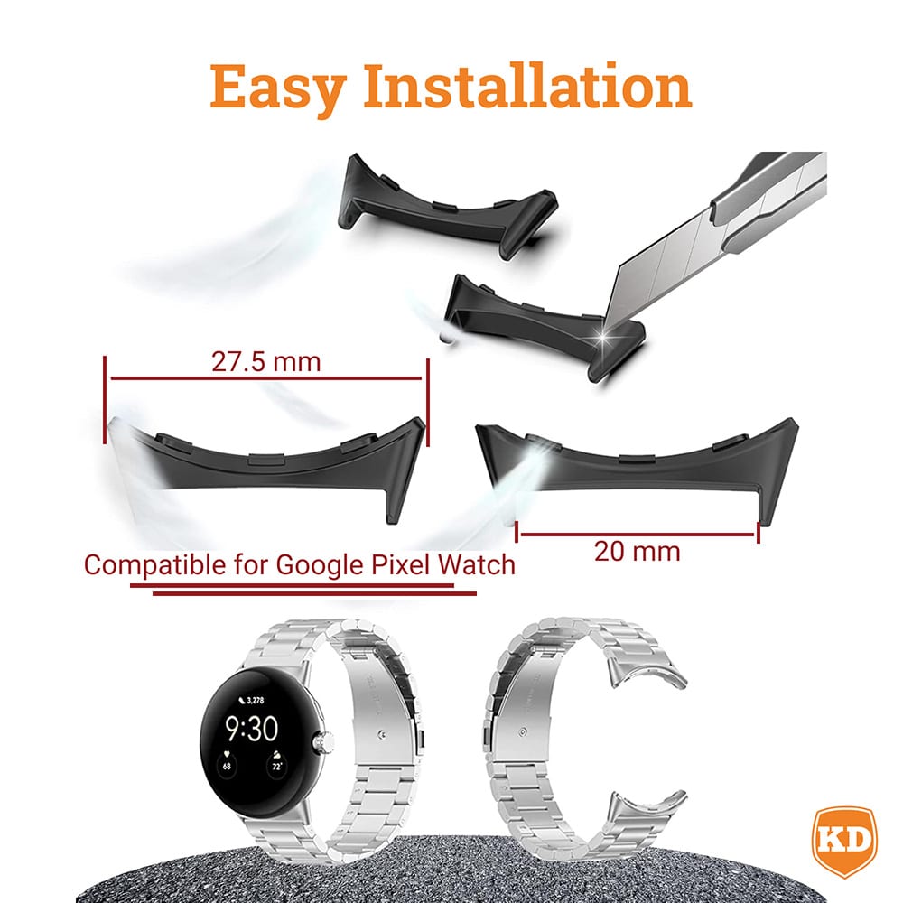 Connector for Google Pixel Watch 2 - Silver