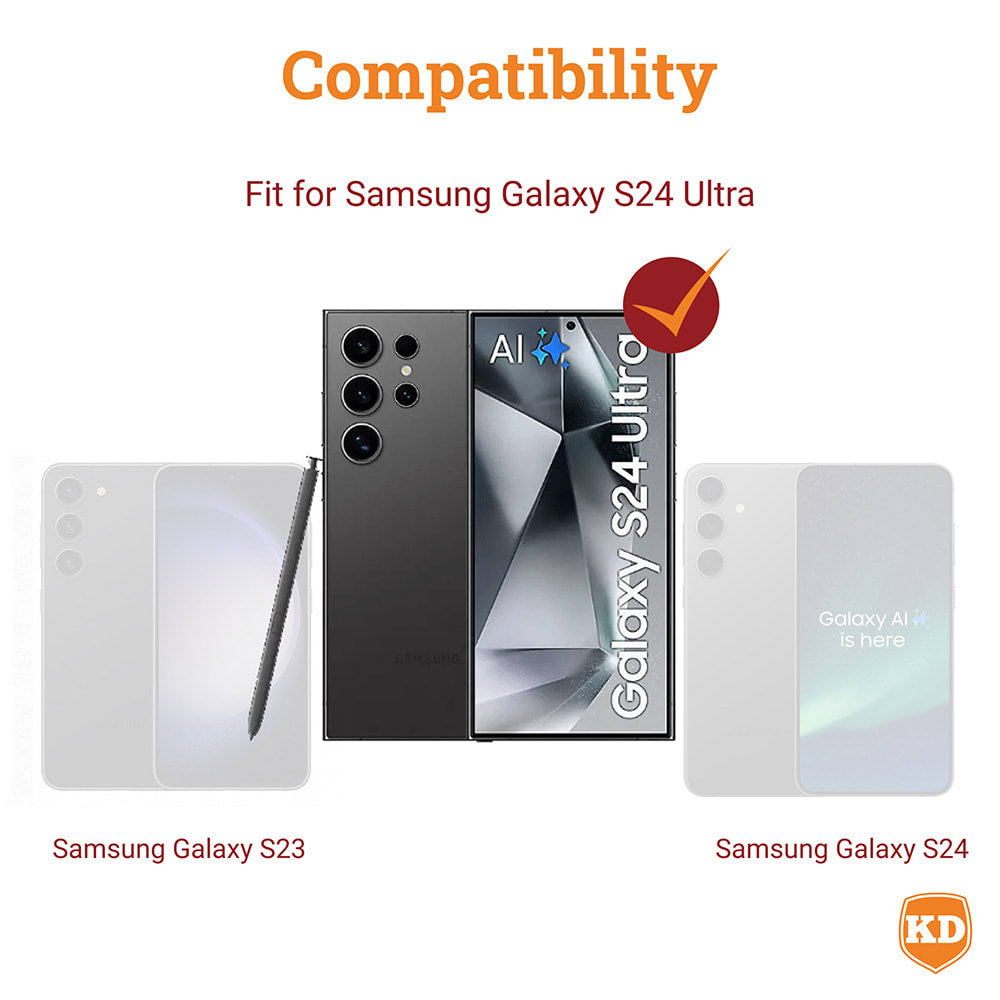 MagSafe Protective Back Cover Case for Samsung Galaxy S24 Ultra