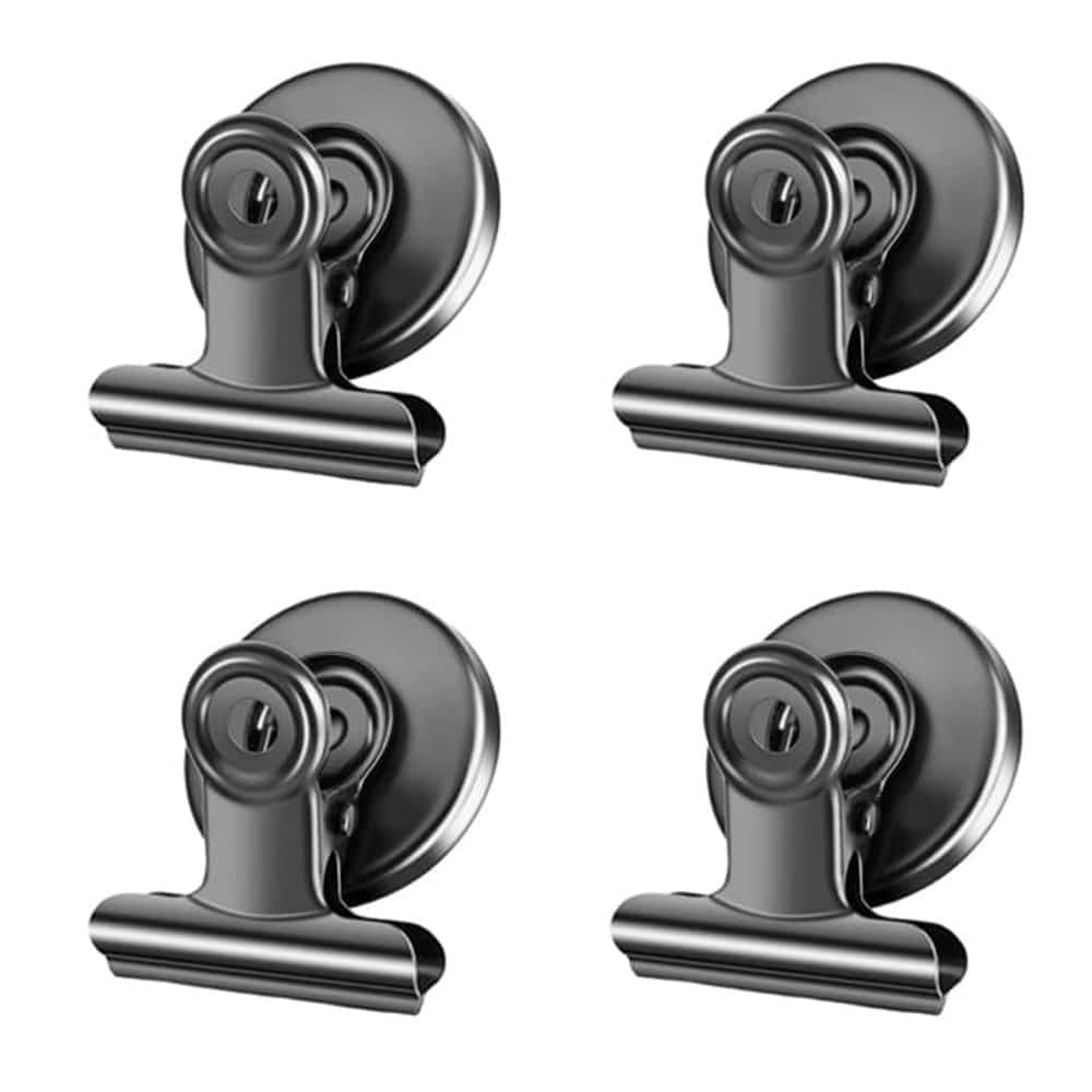 Heavy Duty Kitchen Office Locker Fridge Magnet Clips- x 4