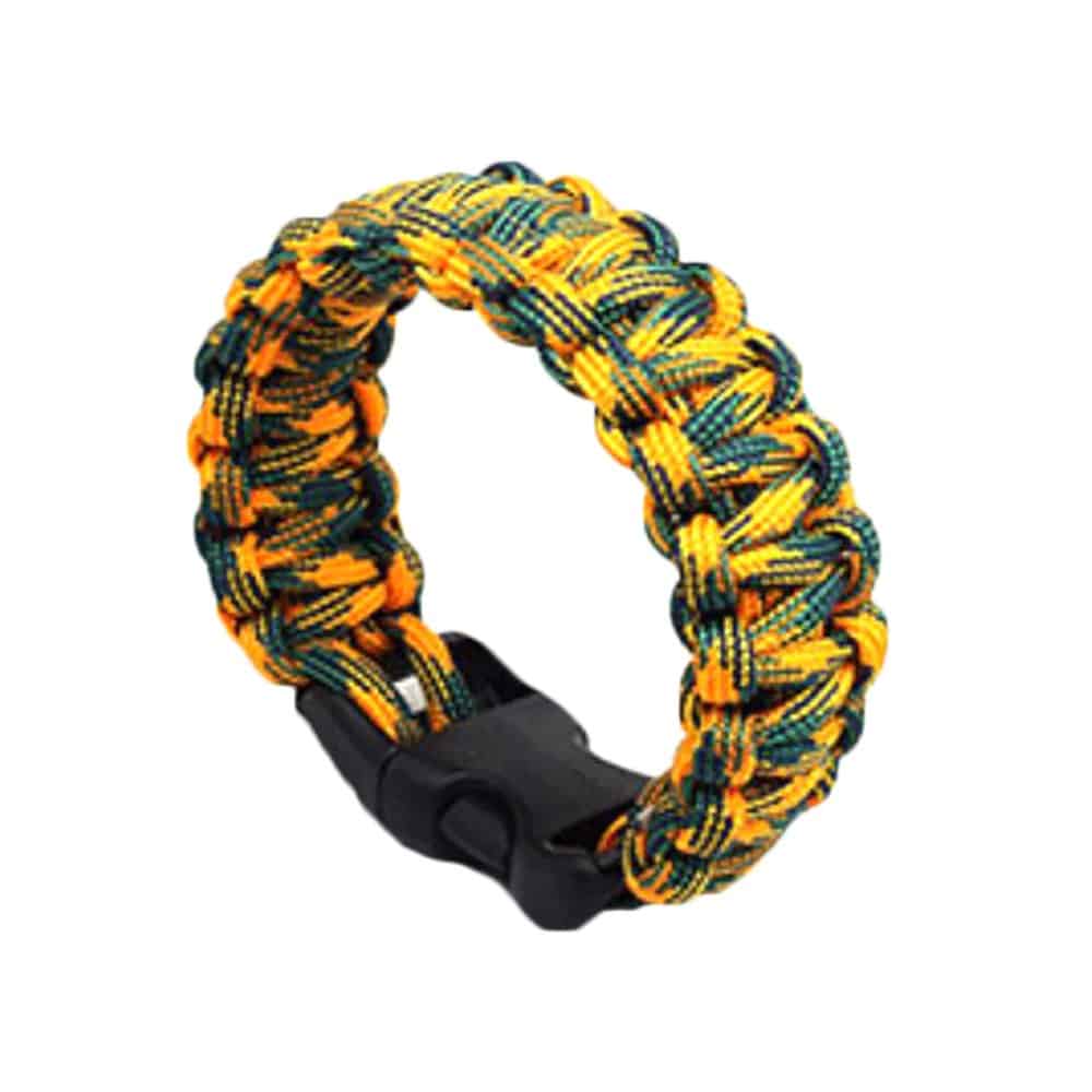 Paracord Survival Safety Emergency Outdoor Bracelet- x3 Combo- M/L