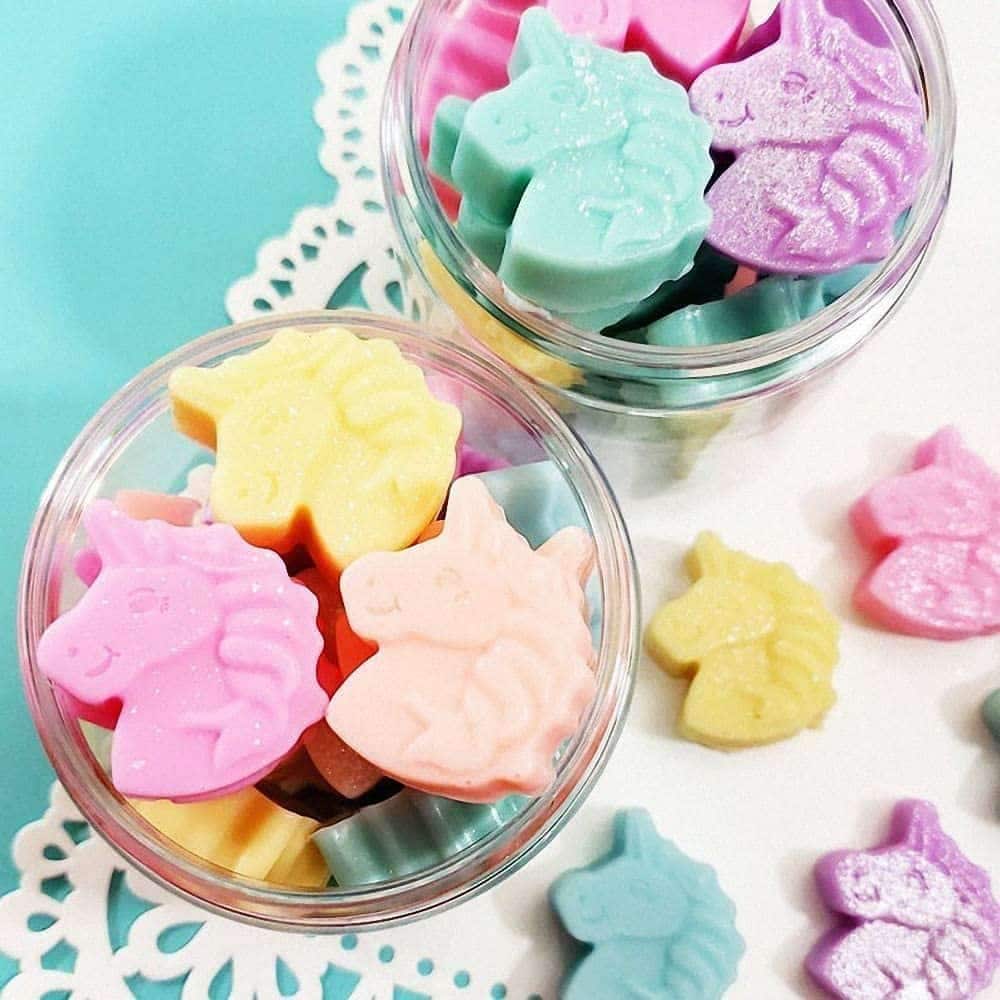 3D Rectangular Cloud & Rainbow/Unicorn Silicone Baking Mould- Combo