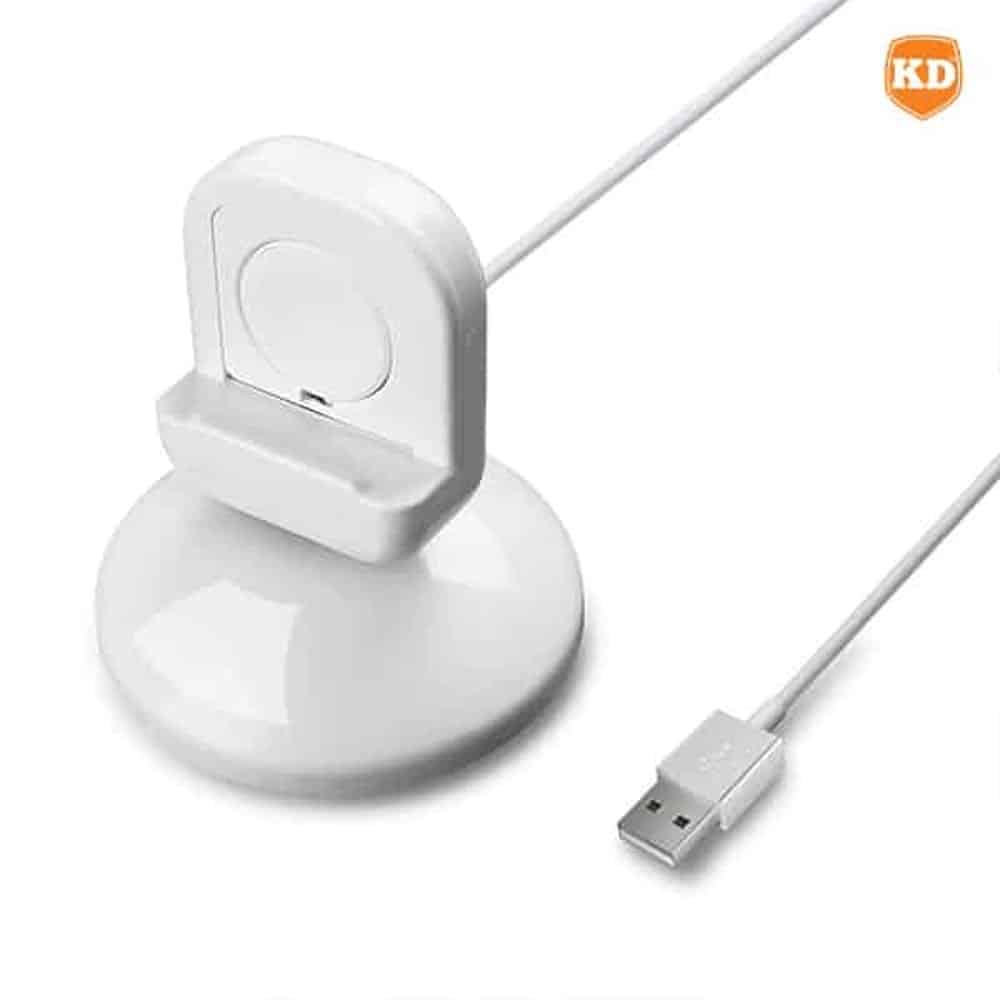 360" Night Stand for Apple iWatch Series 1/2/3 Black + White Combo