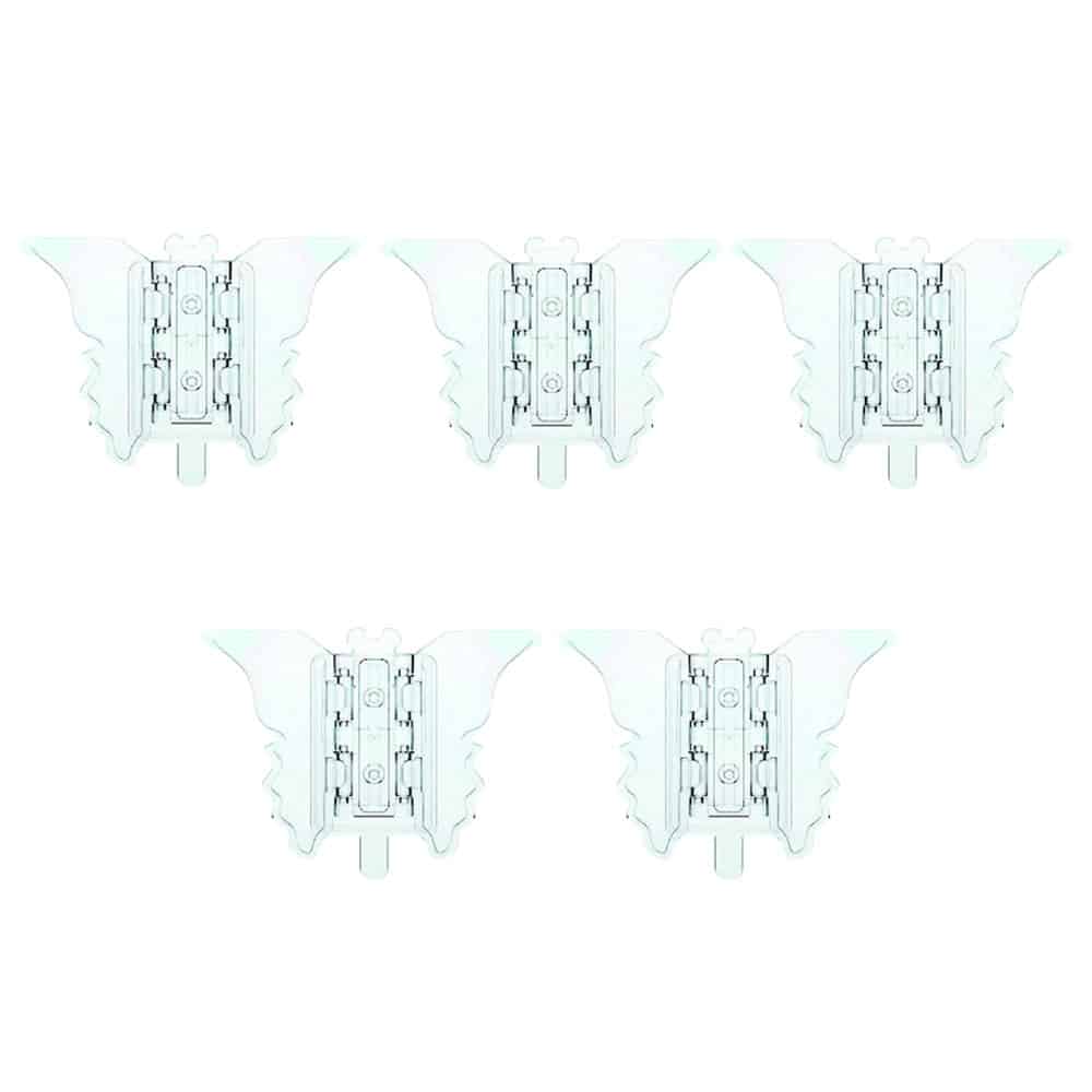 Child Safety Pet Proof Sliding Butterfly Door & Window Lock x5 Combo