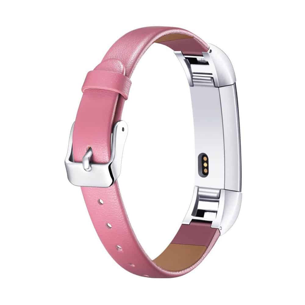 Fitbit Alta replacement leather strap - Black + Light Brown - Combo