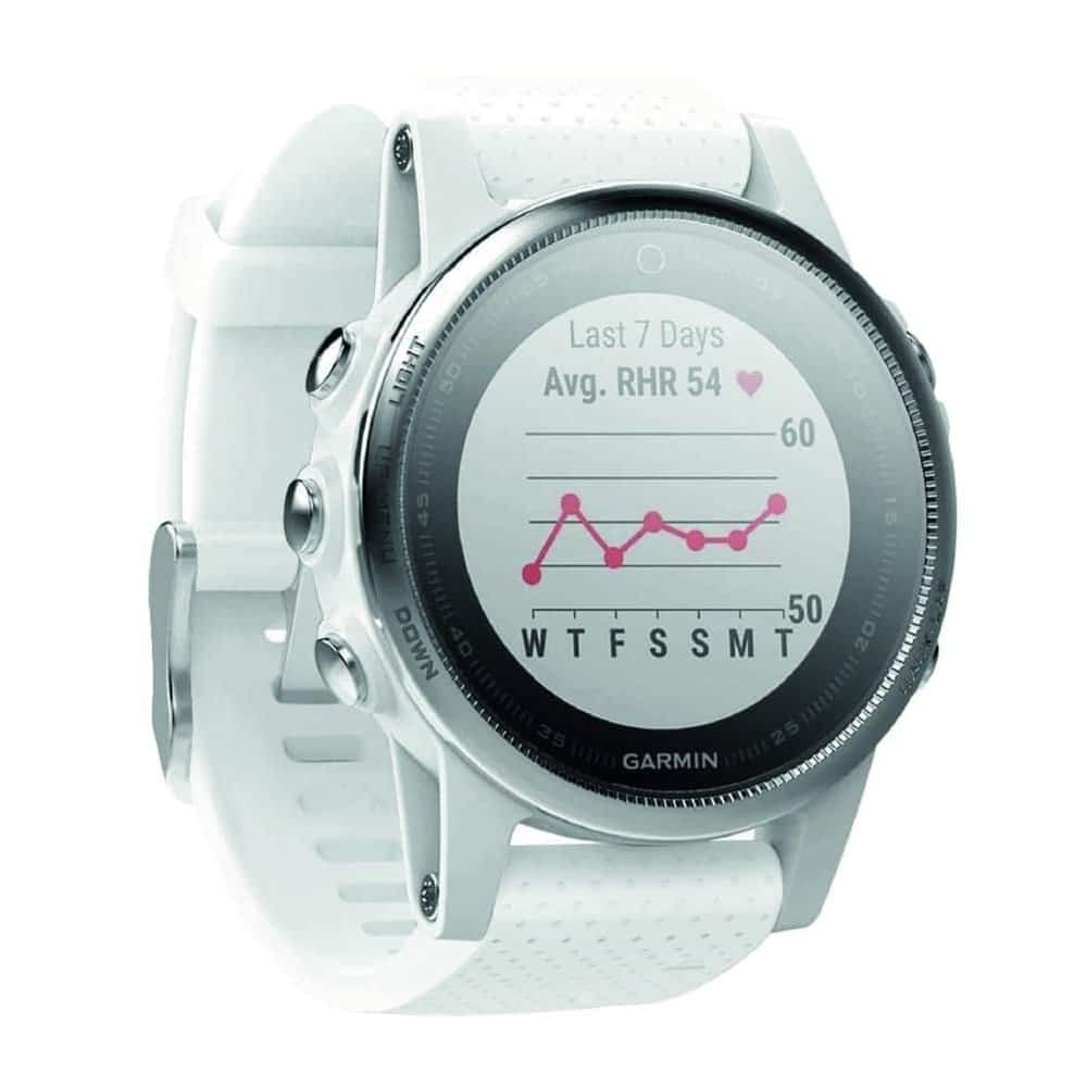 Silicone Strap for 20mm Garmin Fenix 5S/6S Plus Watch - Frost Blue