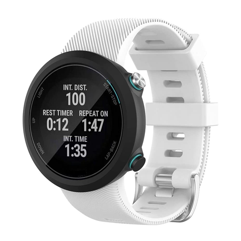 Silicone Strap for Garmin Forerunner 45 - Grey