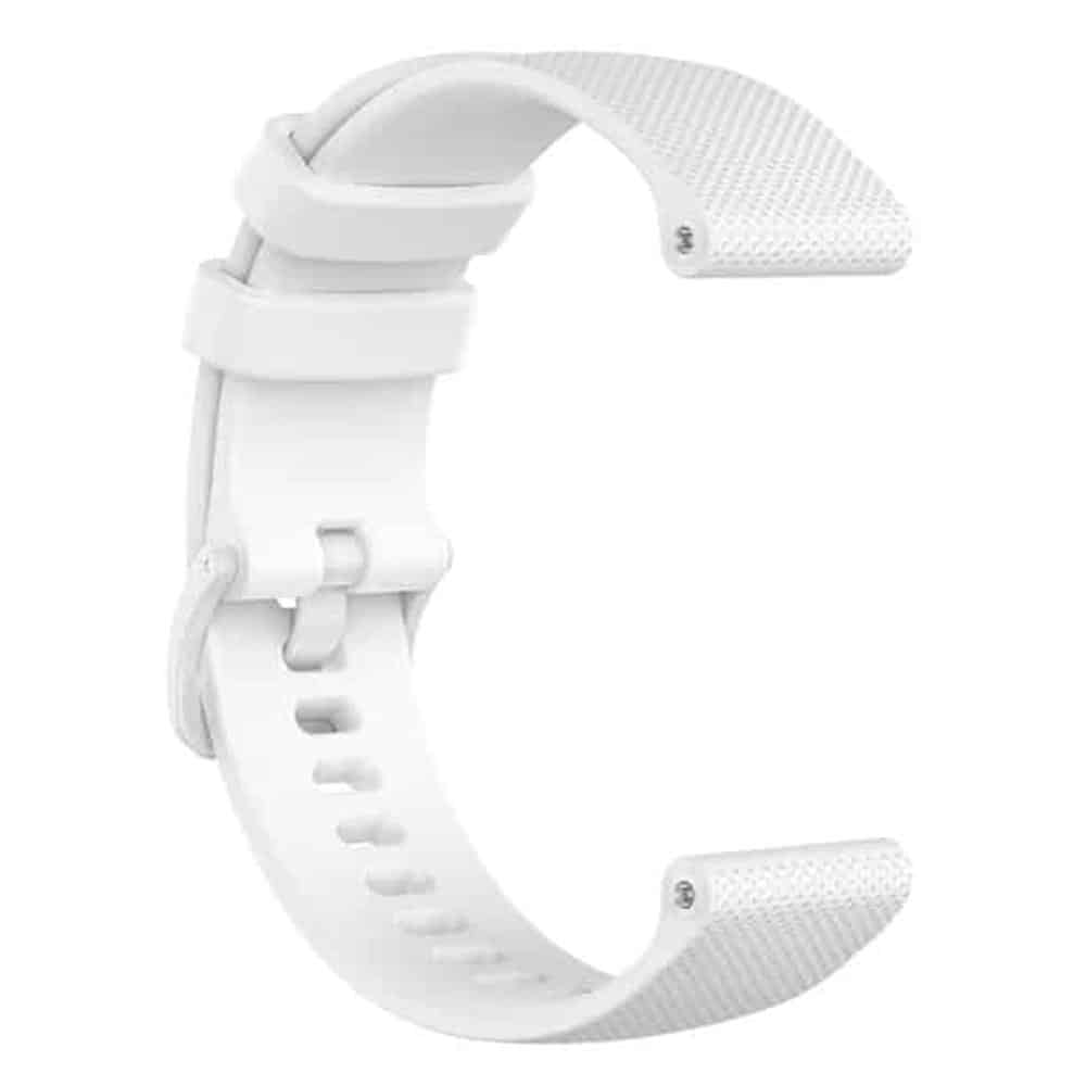 Silicone Strap for Garmin Venu Square - White