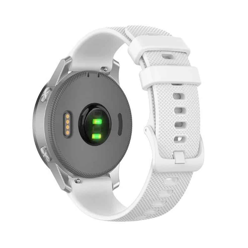 Silicone Strap for Garmin Venu Square - White