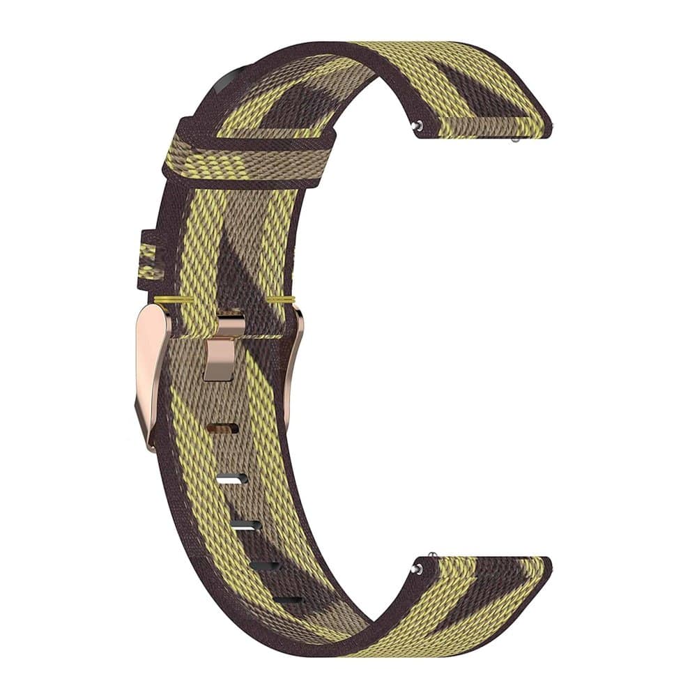 20mm Garmin Vivoactive 3/Music/Vivomove/HR/Venu nylon strap - Purple stripes