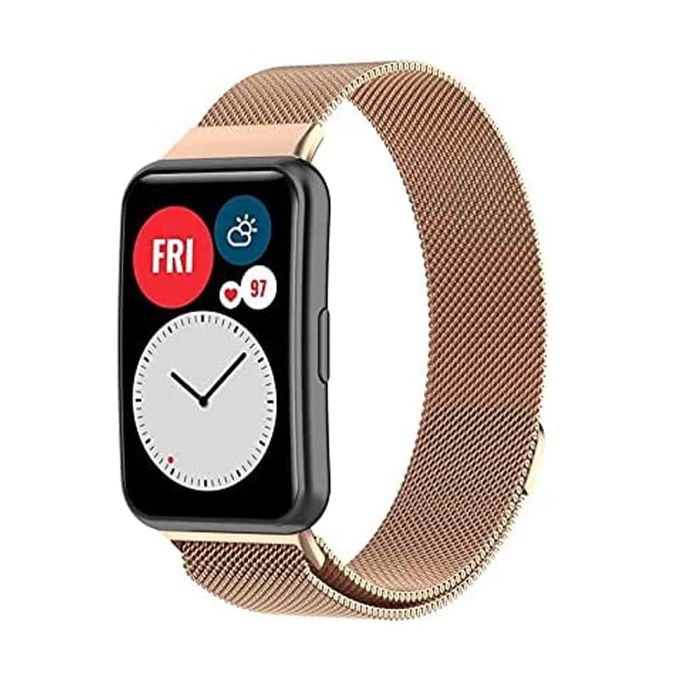 Milanese Strap for Huawei Watch Fit - Gold