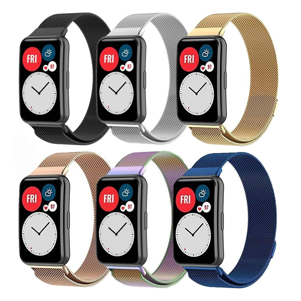 Milanese Strap for Huawei Watch Fit - Black