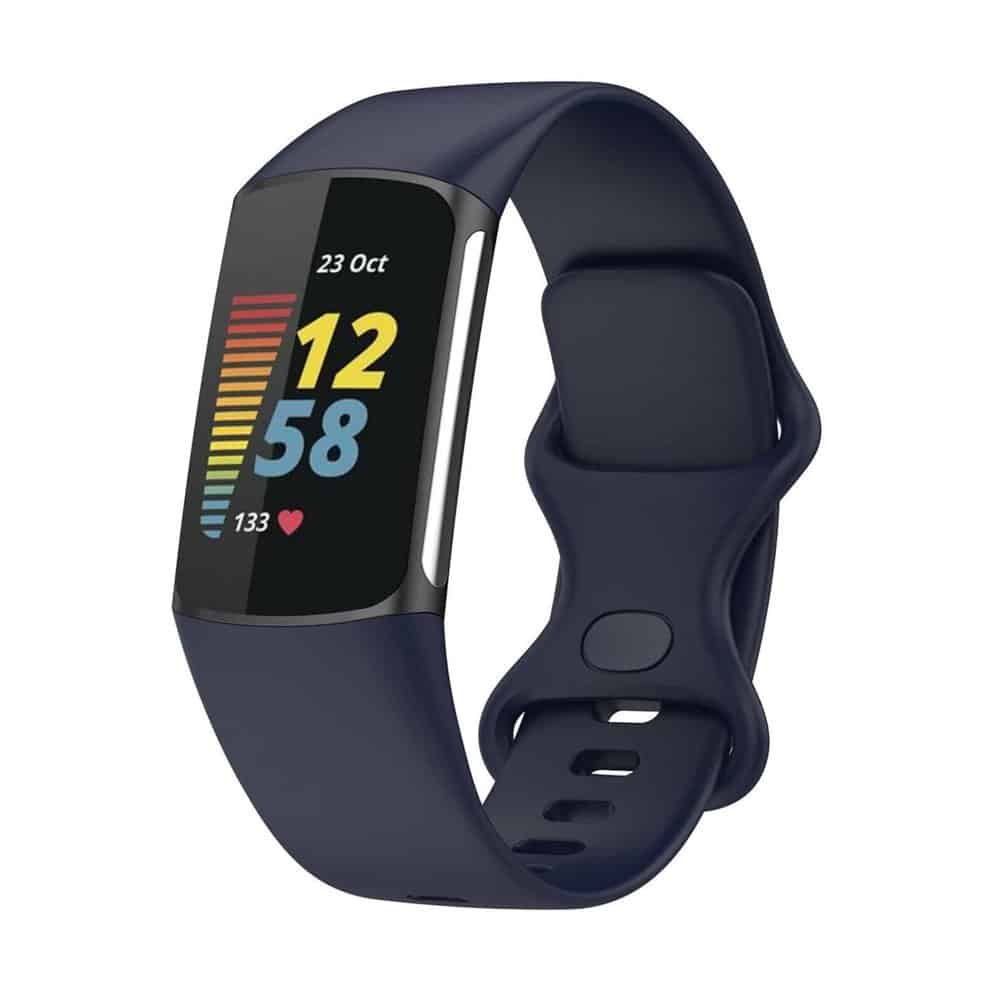 Silicone Strap for Fitbit Charge 5 M/L - Navy