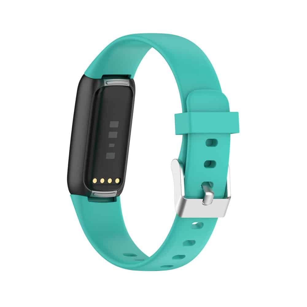 Silicone Strap for Fitbit Luxe 5 S/M - Frost Blue
