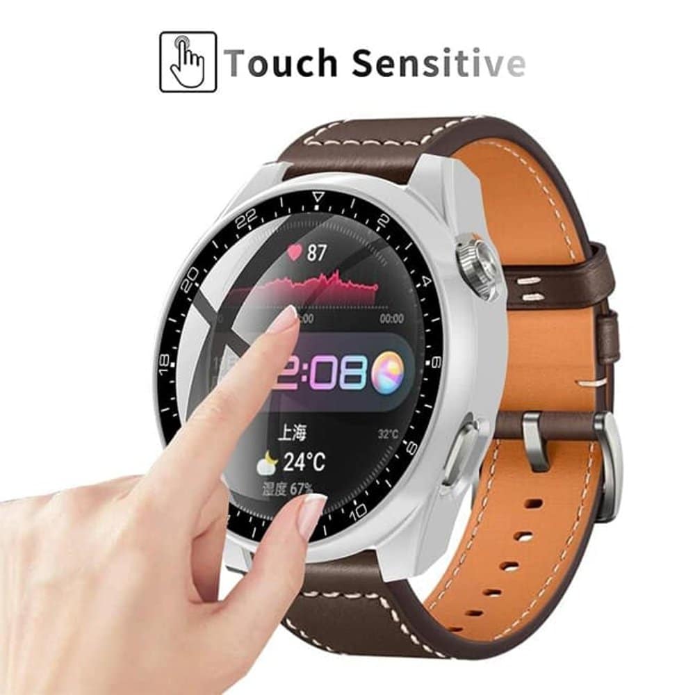 integrated protective case for Huawei watch 3 pro - Black